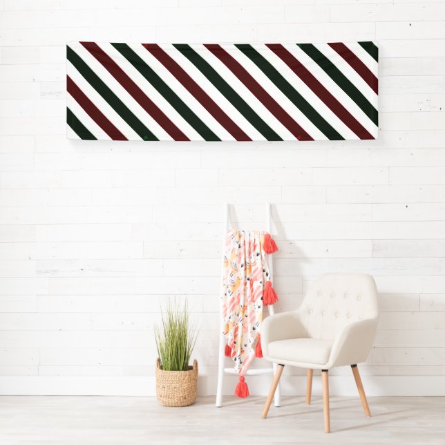 Weihnachtsstreifen Banner (Insitu)