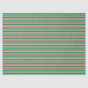 Weihnachtsstreifen Seidenpapier