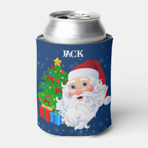Weihnachtsstrumpf-Füllung Bierdosen-Kühler Name Dosenkühler