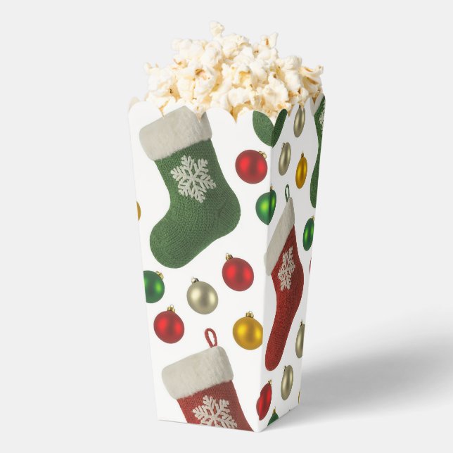 Weihnachtsstrumpf Geschenkschachtel (Geplatzt)