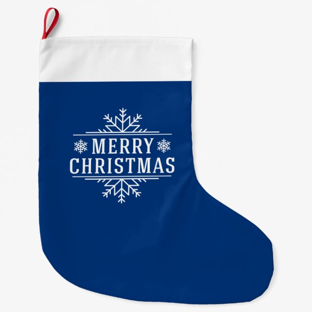 Weihnachtsstrumpf Großer Weihnachtsstrumpf (Vorderseite)