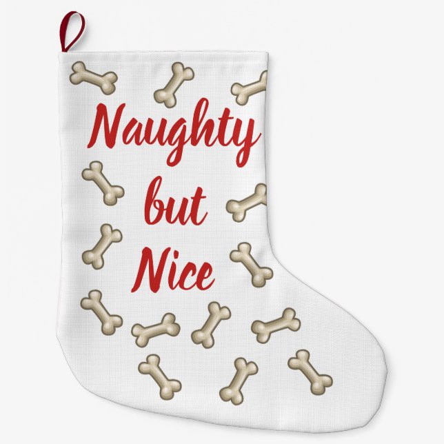 WeihnachtsStrumpf Großer Weihnachtsstrumpf (Vorderseite)