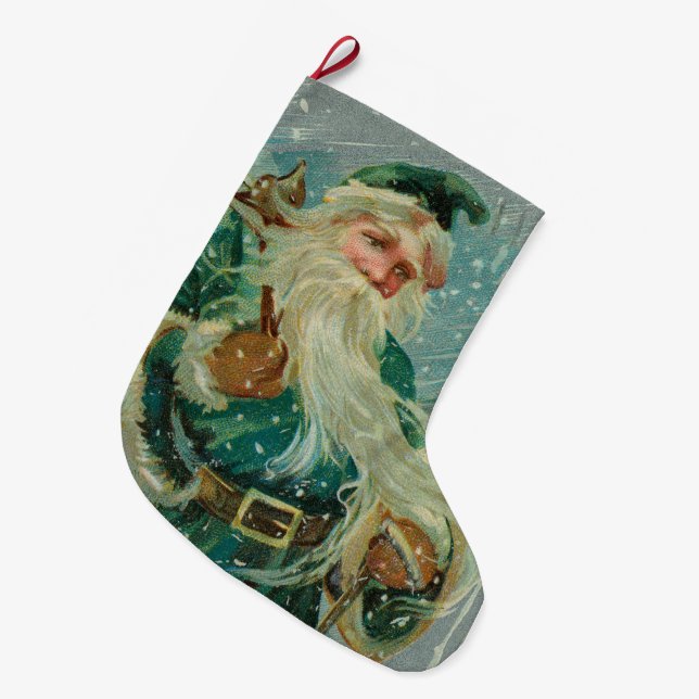 Weihnachtsstrumpf Großer Weihnachtsstrumpf (Vorderansicht (hängend))
