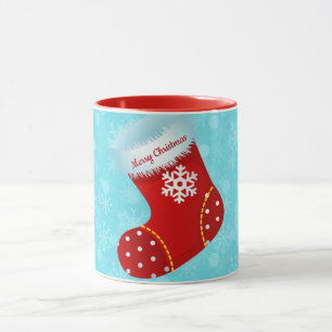 Weihnachtsstrumpf Kunst Urlaub Personalisierter Be Tasse