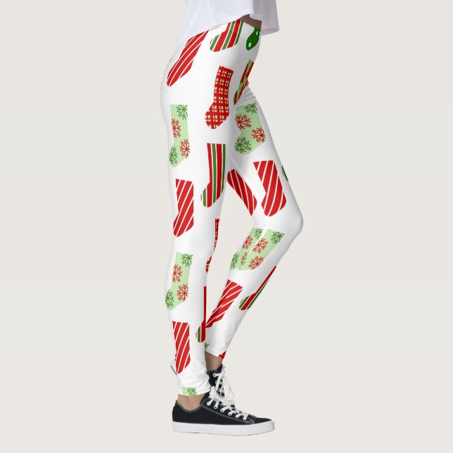 WeihnachtsStrümpfe Leggings (Rechts)
