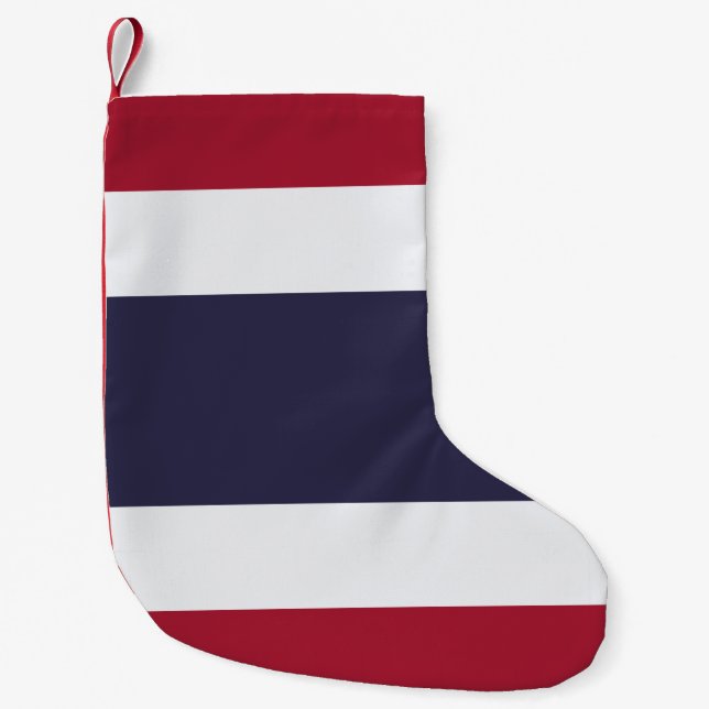 Weihnachtsstrümpfe mit der Flagge Thailands (Vorderseite)