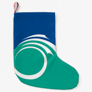 Weihnachtsstrümpfe mit Flagge von Ottawa