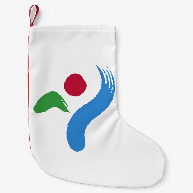 Weihnachtsstrümpfe mit Flagge von Seoul (Vorderseite)