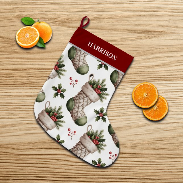 Weihnachtsstrümpfe Winterbeeren (Von Creator hochgeladen)