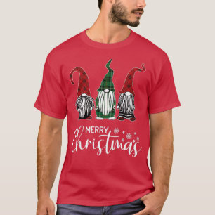 Weihnachtsstürme in Karierten Hats Funny Geschenk  T-Shirt