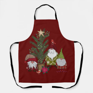 Weihnachtsstürme von Pine Tree Holiday Schürze