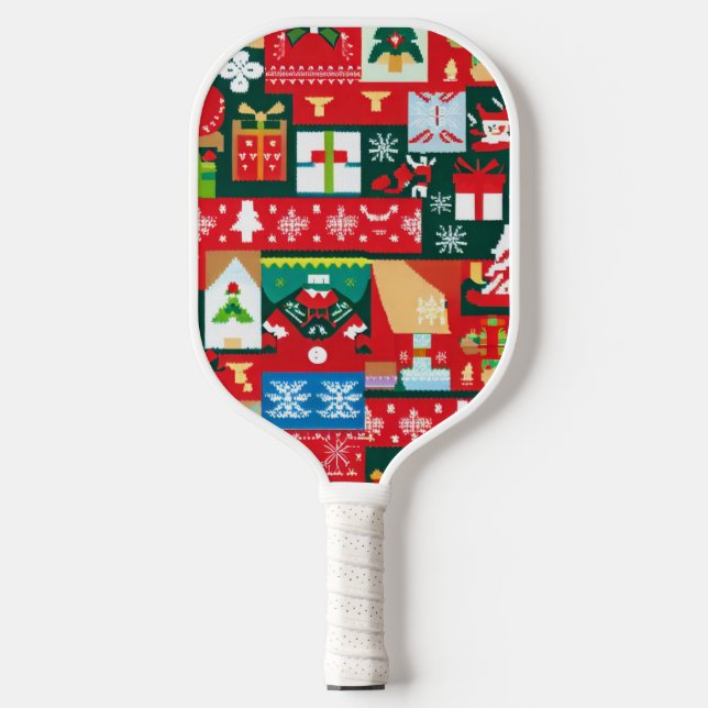 Weihnachtssüßer (1) pickleball schläger (Vorderseite)