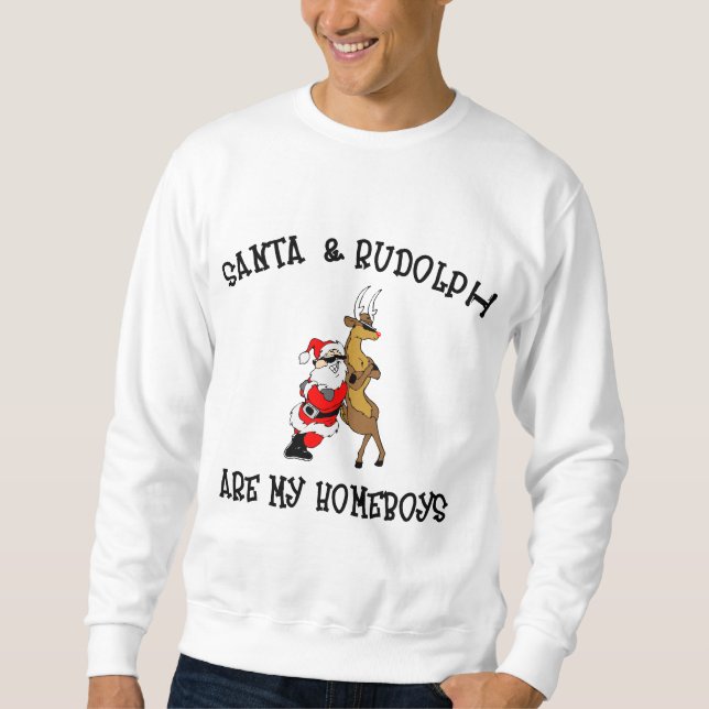 WeihnachtsSweatshirt Sweatshirt (Vorderseite)