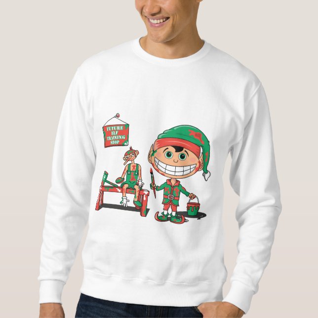WeihnachtsSweatshirt Sweatshirt (Vorderseite)