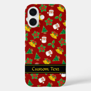 Weihnachtssymbole iPhone 16 Hülle
