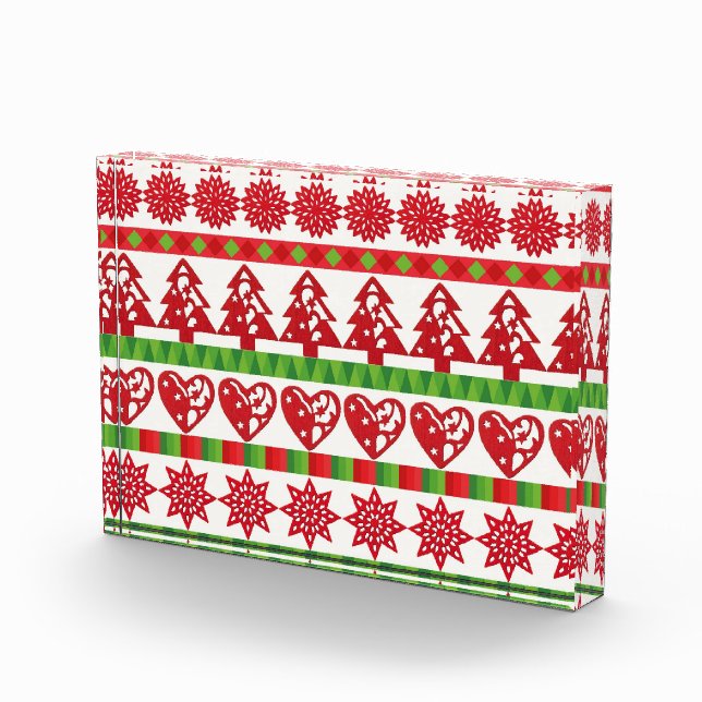 WeihnachtsSymbole Fotoblock (Rechts)