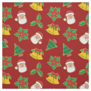 Weihnachtssymbole Stoff
