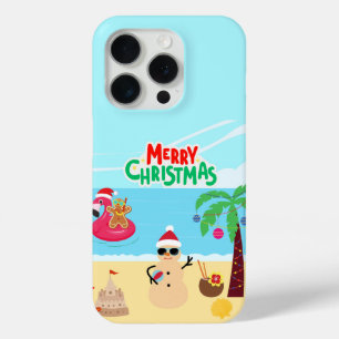 Weihnachtsszene am Strand Case-Mate iPhone Hülle