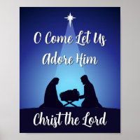 Weihnachtsszene Christ der Herr