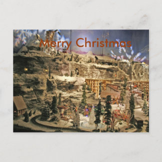 Weihnachtsszene Postkarte