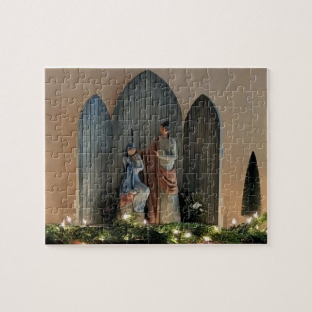 Weihnachtsszene  puzzle (Horizontal)