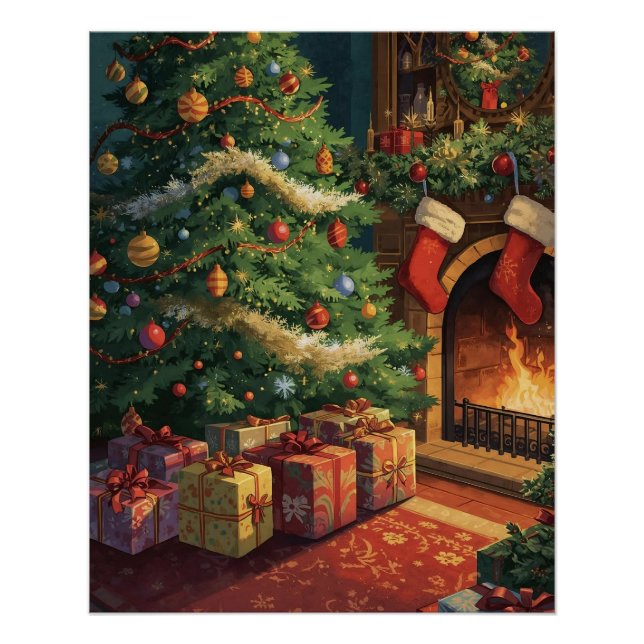 Weihnachtstag Poster (Vorderseite)