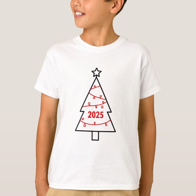 Weihnachtstag T-Shirt (Vorderseite)