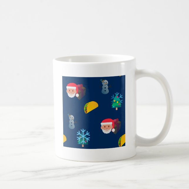 Weihnachtstaktik Emoji Tasse (Rechts)
