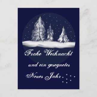 weihnachtstannen -postkarte postkarte