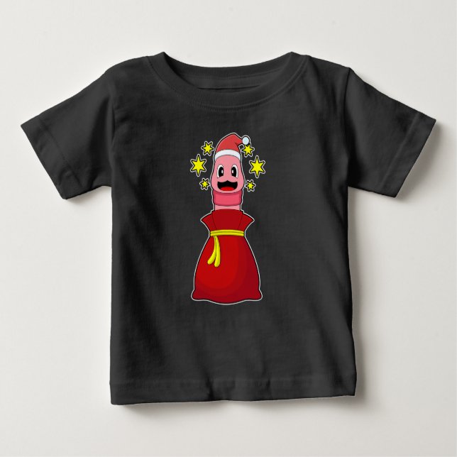 Weihnachtstasche Baby T-shirt (Vorderseite)