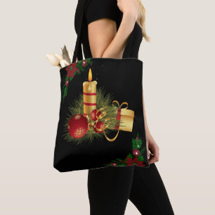 Weihnachtstaschen für Frauen, Weihnachtskerze