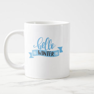 Weihnachtstasse – Festliche Feiertags-Kakao Jumbo-Tasse