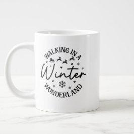 Weihnachtstasse – Festlicher Feiertags-Kakao- und Jumbo-Tasse