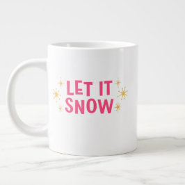 Weihnachtstasse – Frostige Feiertags-Cocoa und Kaf Jumbo-Tasse