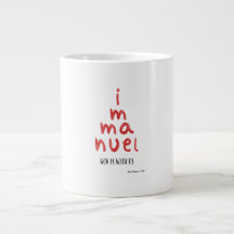Weihnachtstasse Immanuel Gott ist bei uns 