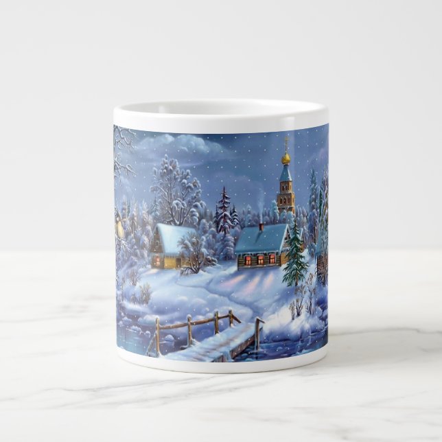 WeihnachtsTasse Jumbo-Tasse (Vorderseite)