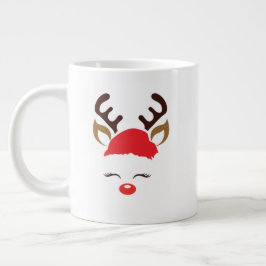 Weihnachtstasse – Klassische Feiertags-Cocoa- und Jumbo-Tasse