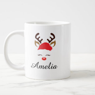 Weihnachtstasse – Klassische Feiertags-Cocoa- und Jumbo-Tasse