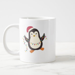 Weihnachtstasse – Süße Feiertags-Cocoa- und Kaffee Jumbo-Tasse