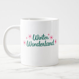 Weihnachtstasse – Süße Feiertags-Kakao- und Kaffee Jumbo-Tasse
