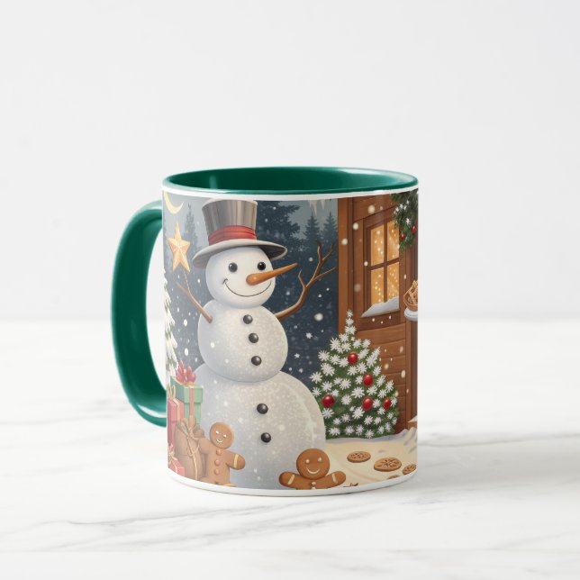 Weihnachtstasse Tasse (Vorderseite Links)