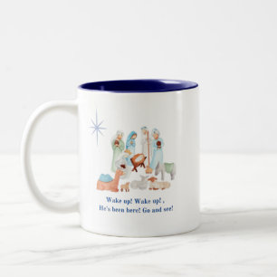 Weihnachtstasse Zweifarbige Tasse