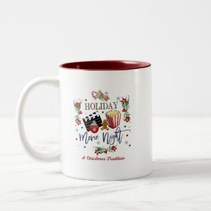 Weihnachtstasse Zweifarbige Tasse