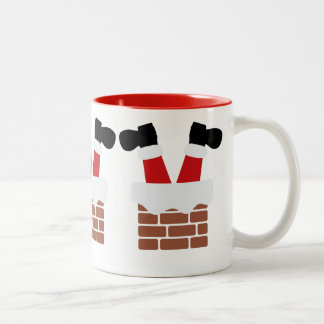 Weihnachtstasse Zweifarbige Tasse