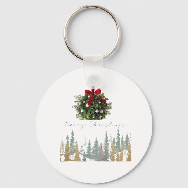 Weihnachtstassen  schlüsselanhänger (Rückseite)