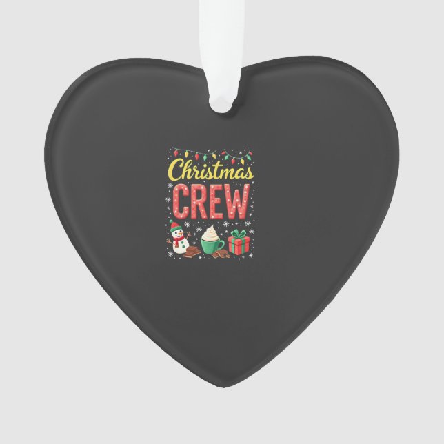 Weihnachtsteam (1) ornament (Vorderseite)