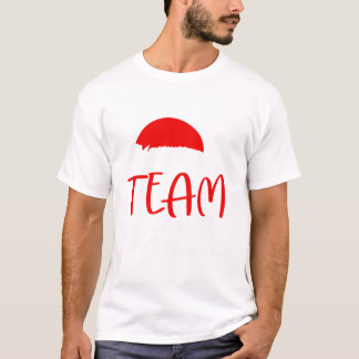 Weihnachtsteam Santa passend T-Shirt
