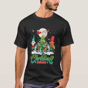Weihnachtsteam Santa Rentier Drei Xmas Lachs F T-Shirt