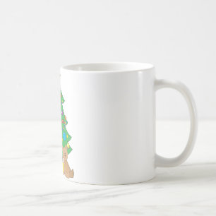 WeihnachtsTeddybär Kaffeetasse
