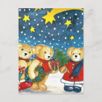 WEIHNACHTSTEDDYBÄREN MIT GESCHENKEN